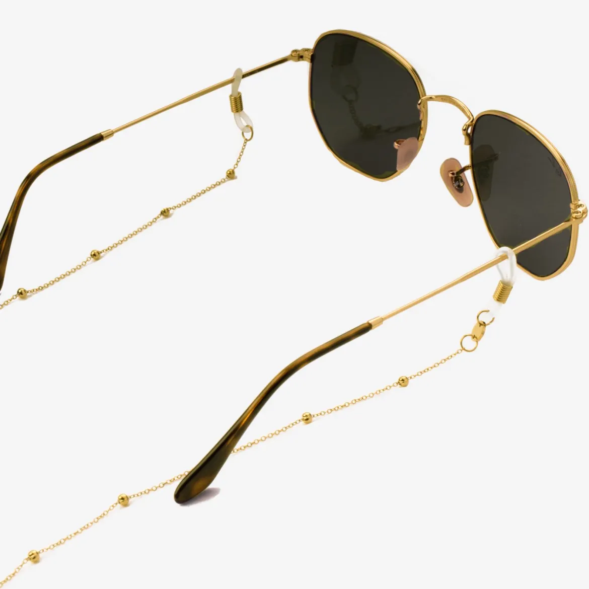 Playa Sunglasses Chain Gold