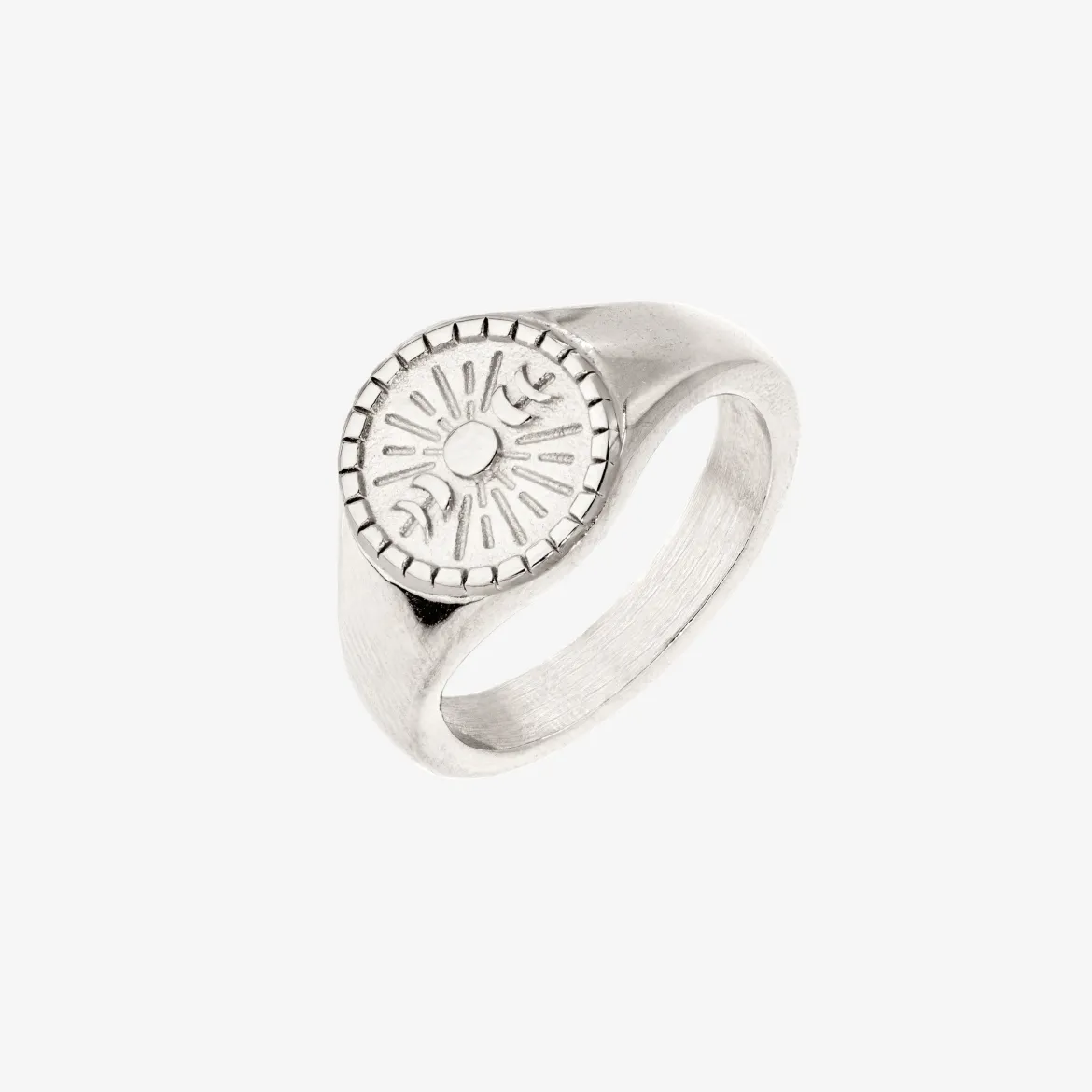 Power Krissi Signet Ring Silber