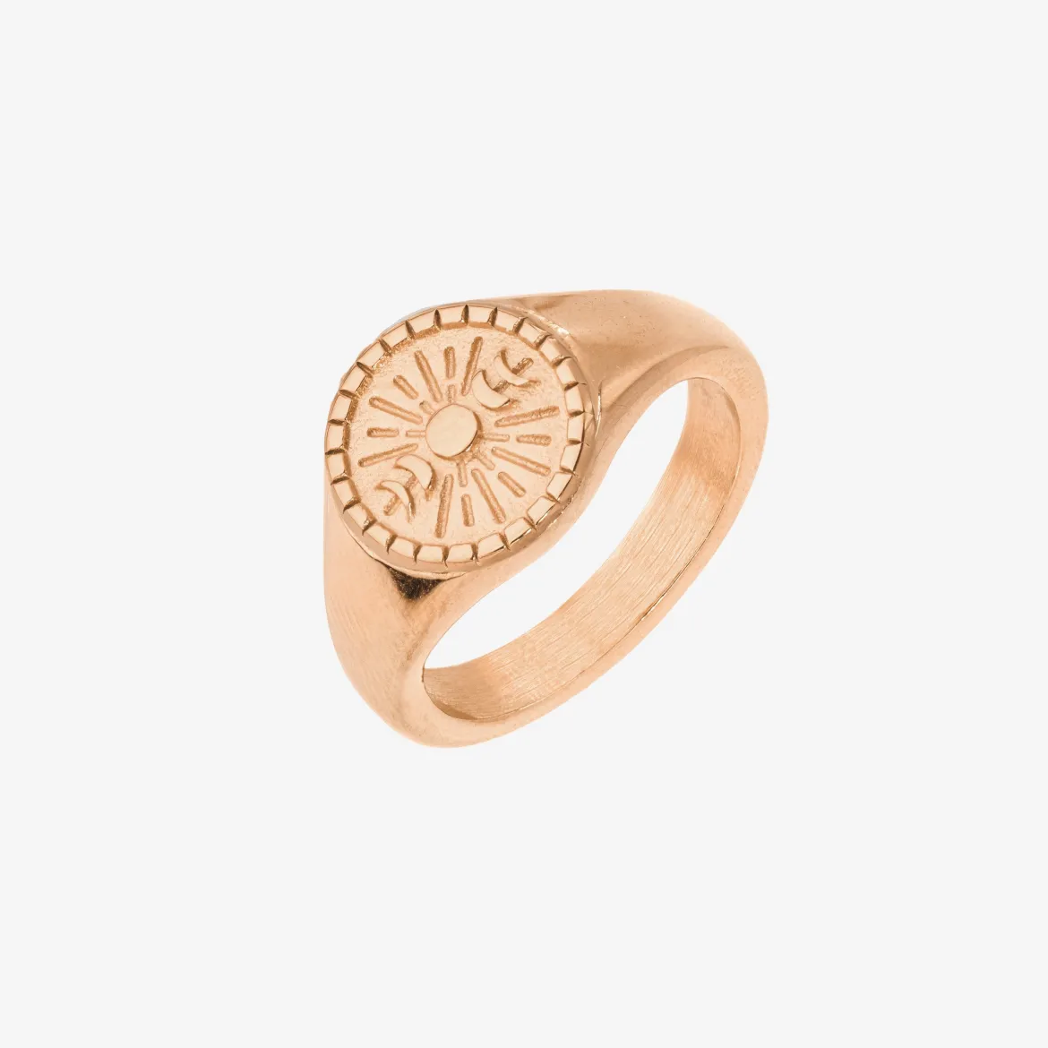 Power Krissi Signet Ring Roségold