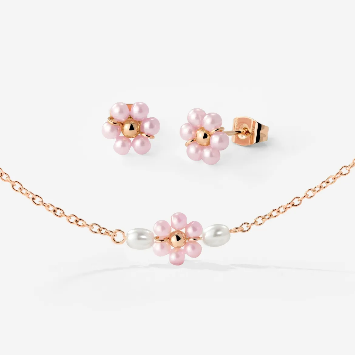 Pretty Pink Daisy Bundle Roségold