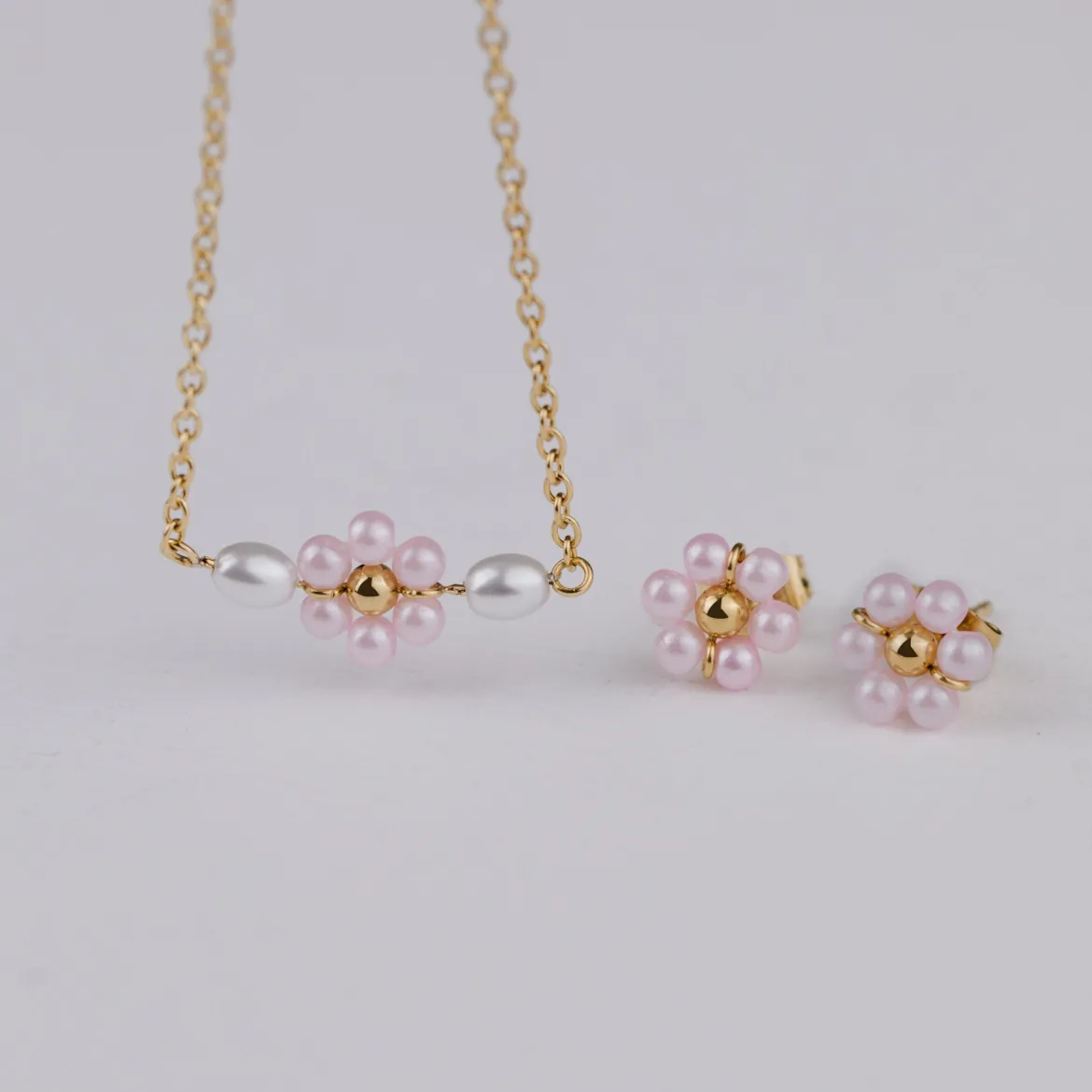 Pretty Pink Daisy Bundle Silber