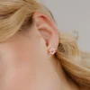 Pretty Pink Daisy Studs Roségold