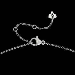 Pretty Ribbon Necklace Silber
