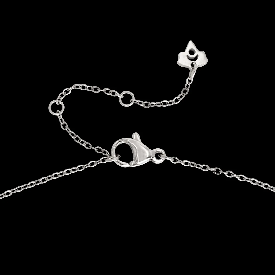 Pretty Ribbon Necklace Silber