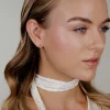 Prism Hoops Small Silber