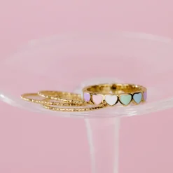 Prism Trio Ring Gold