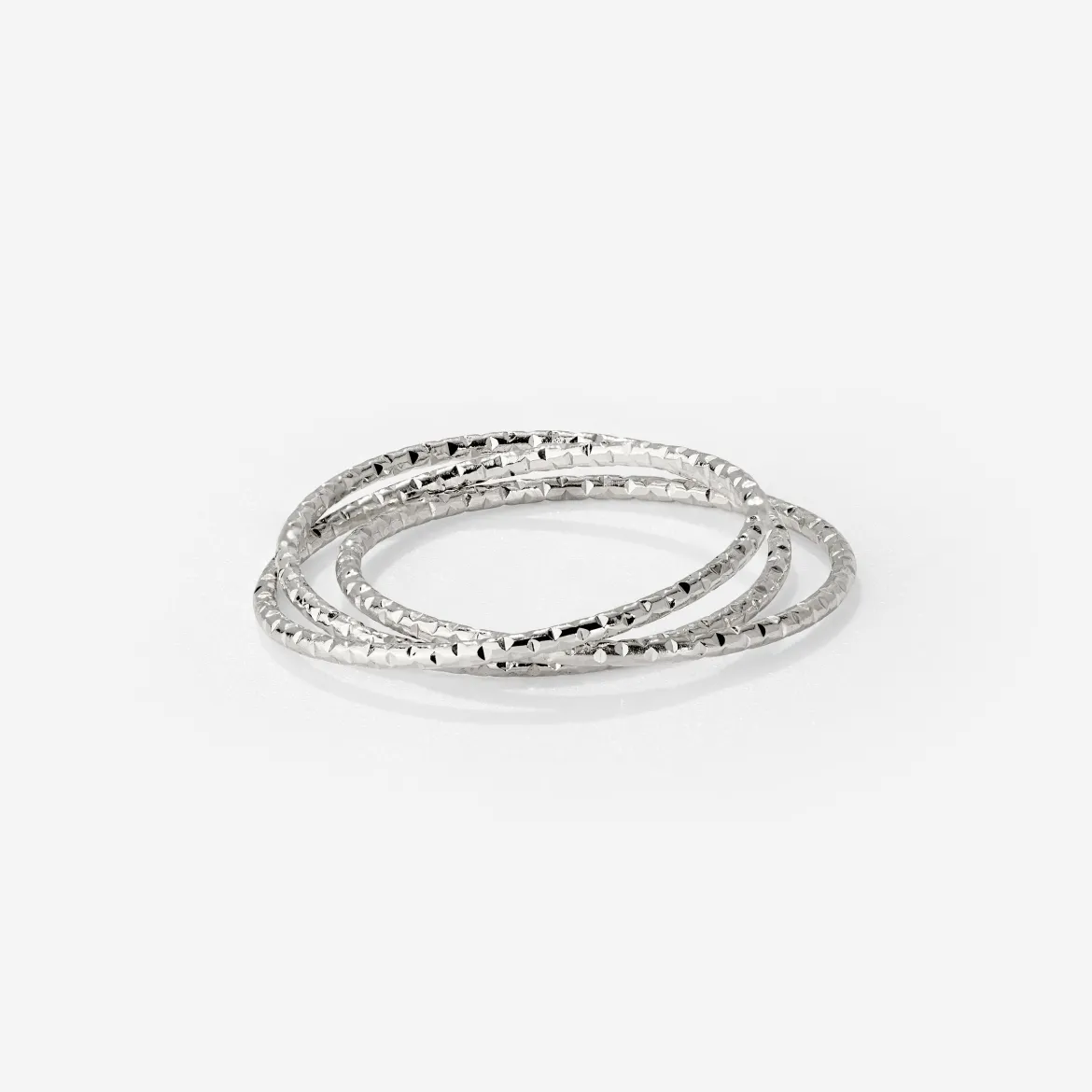 Prism Trio Ring Silber