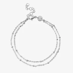 Puebla Anklet Silber