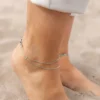 Puebla Anklet Silber