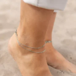 Puebla Anklet Silber