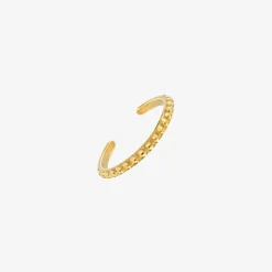 Punto Toe Ring Gold