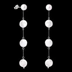 Pure Love Pearl Earrings Silber