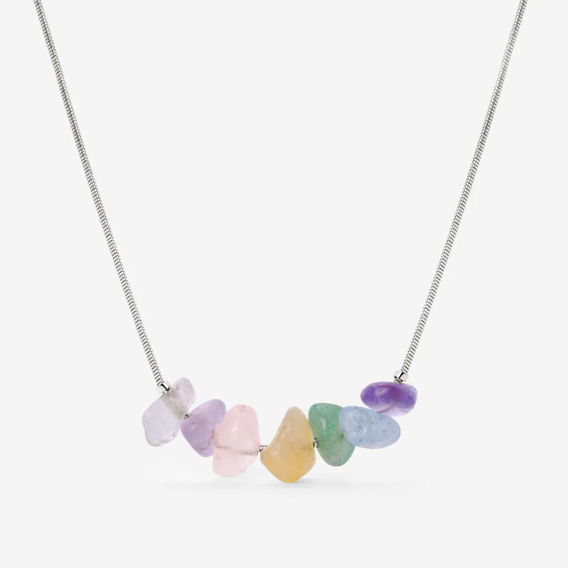Radiant Romy Necklace Silber