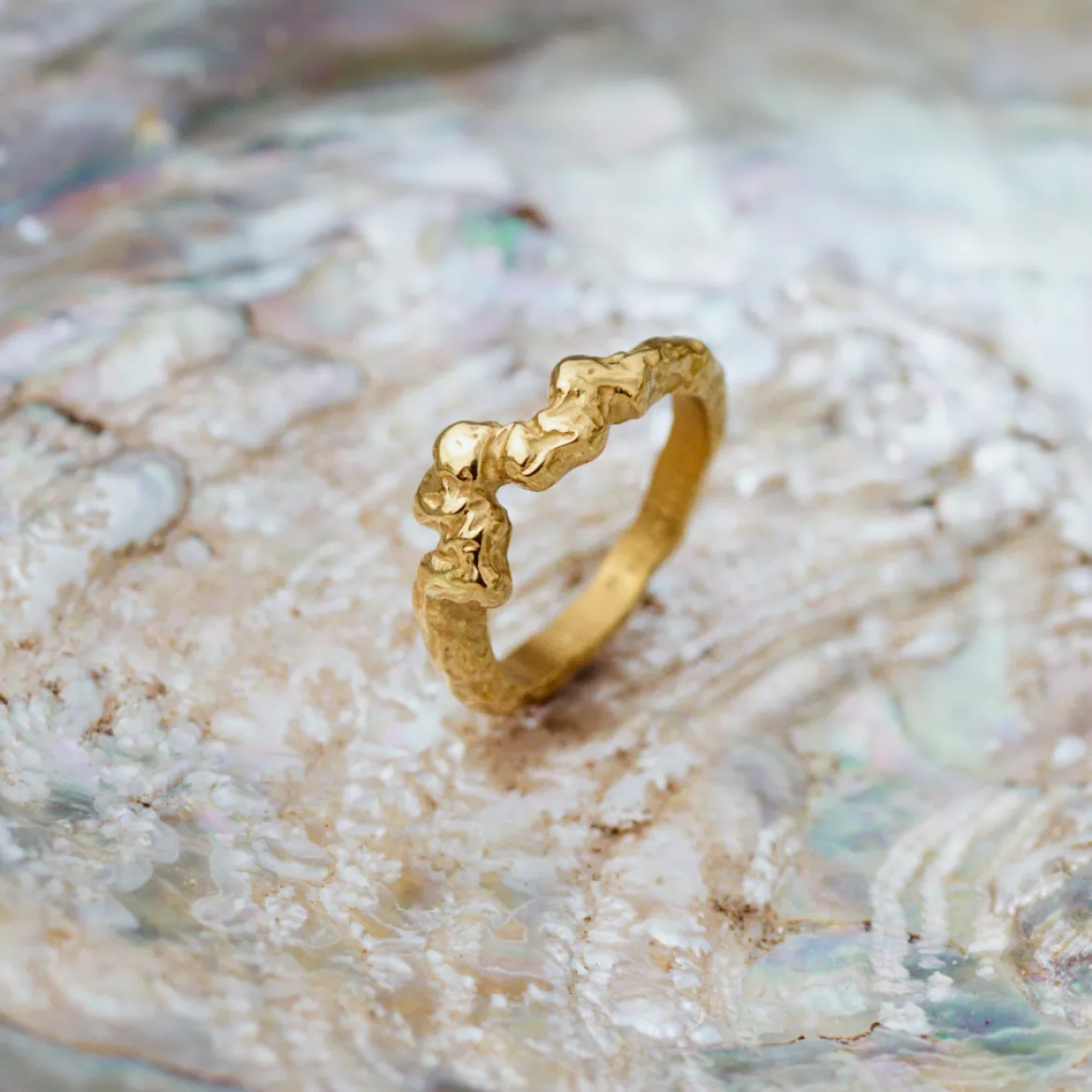 Reef's Whisper Ring Roségold