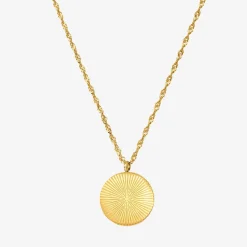Rise u0026 Shine Necklace Gold