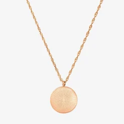 Rise u0026 Shine Necklace Roségold