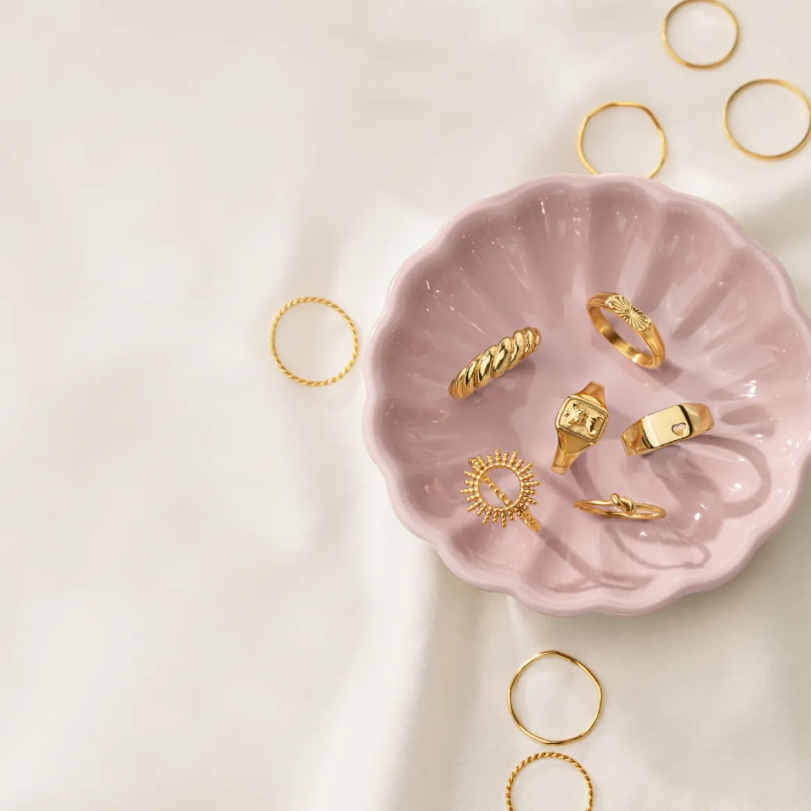 Rise u0026 Shine Ring Roségold
