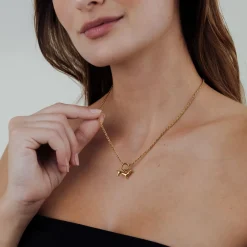Rope Chain Charm Necklace Set