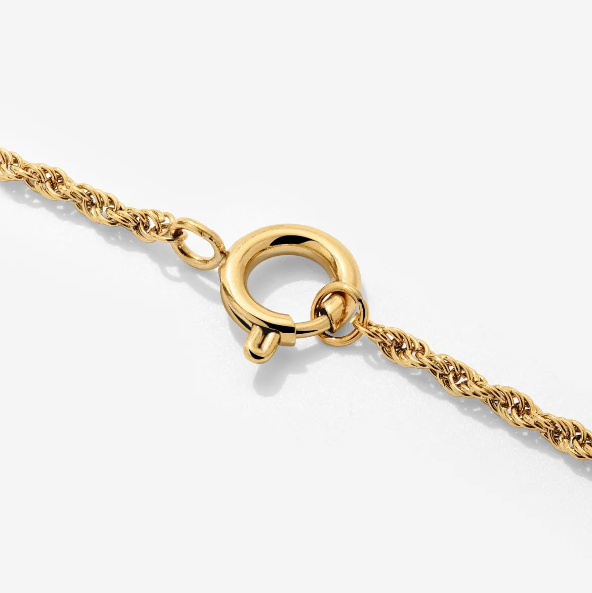 Rope Chain Charm Necklace Set