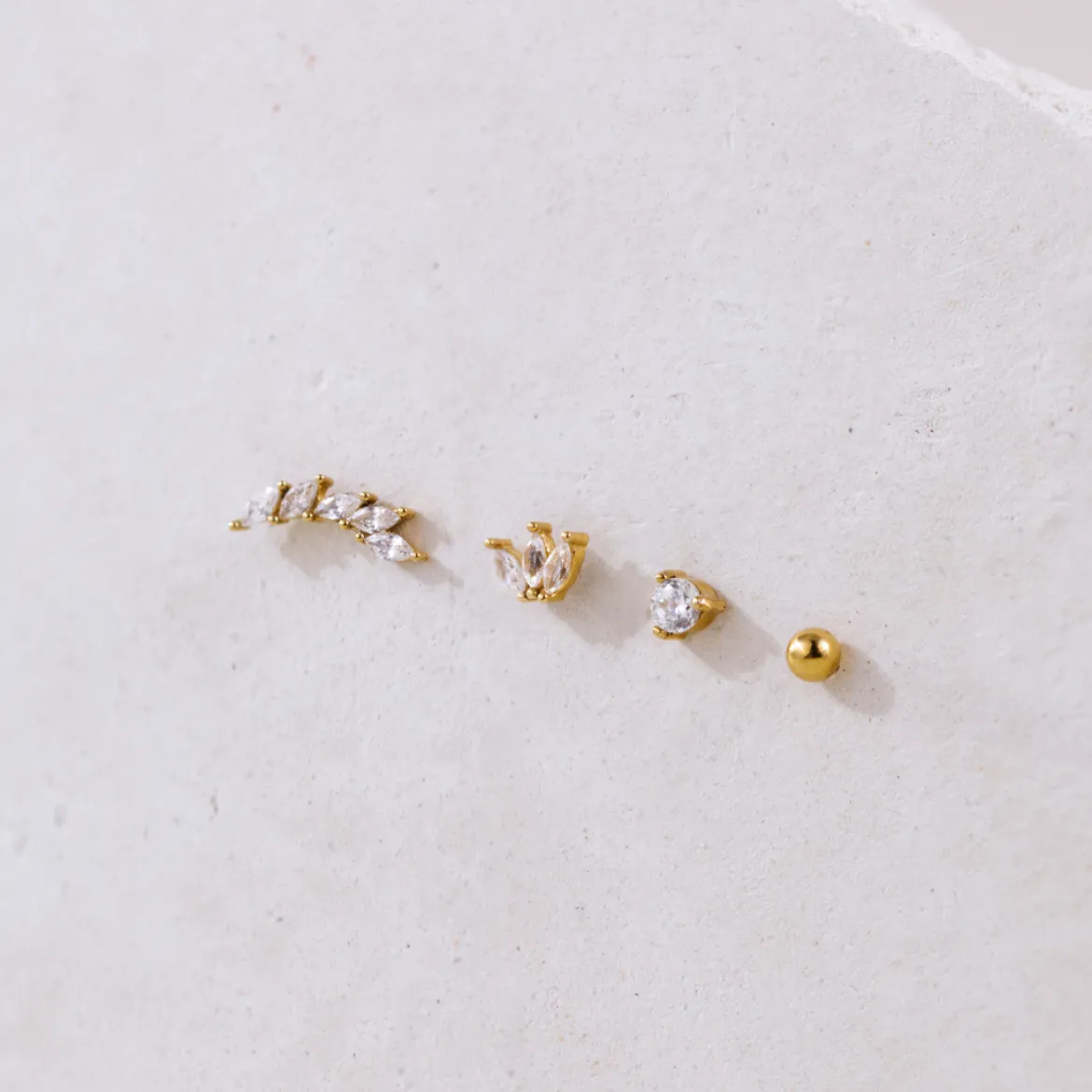 Royalty Studs Roségold
