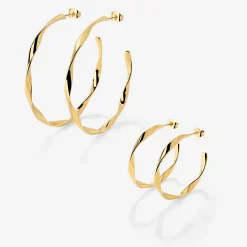 Sahira Hoop Bundle Gold