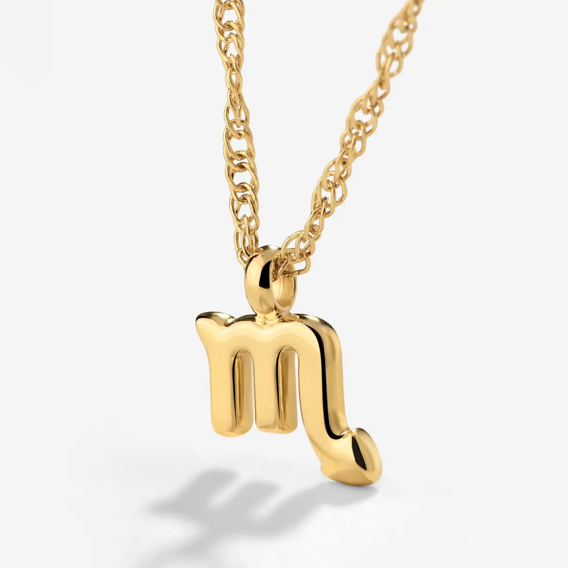 Scorpio Bubble Necklace Gold