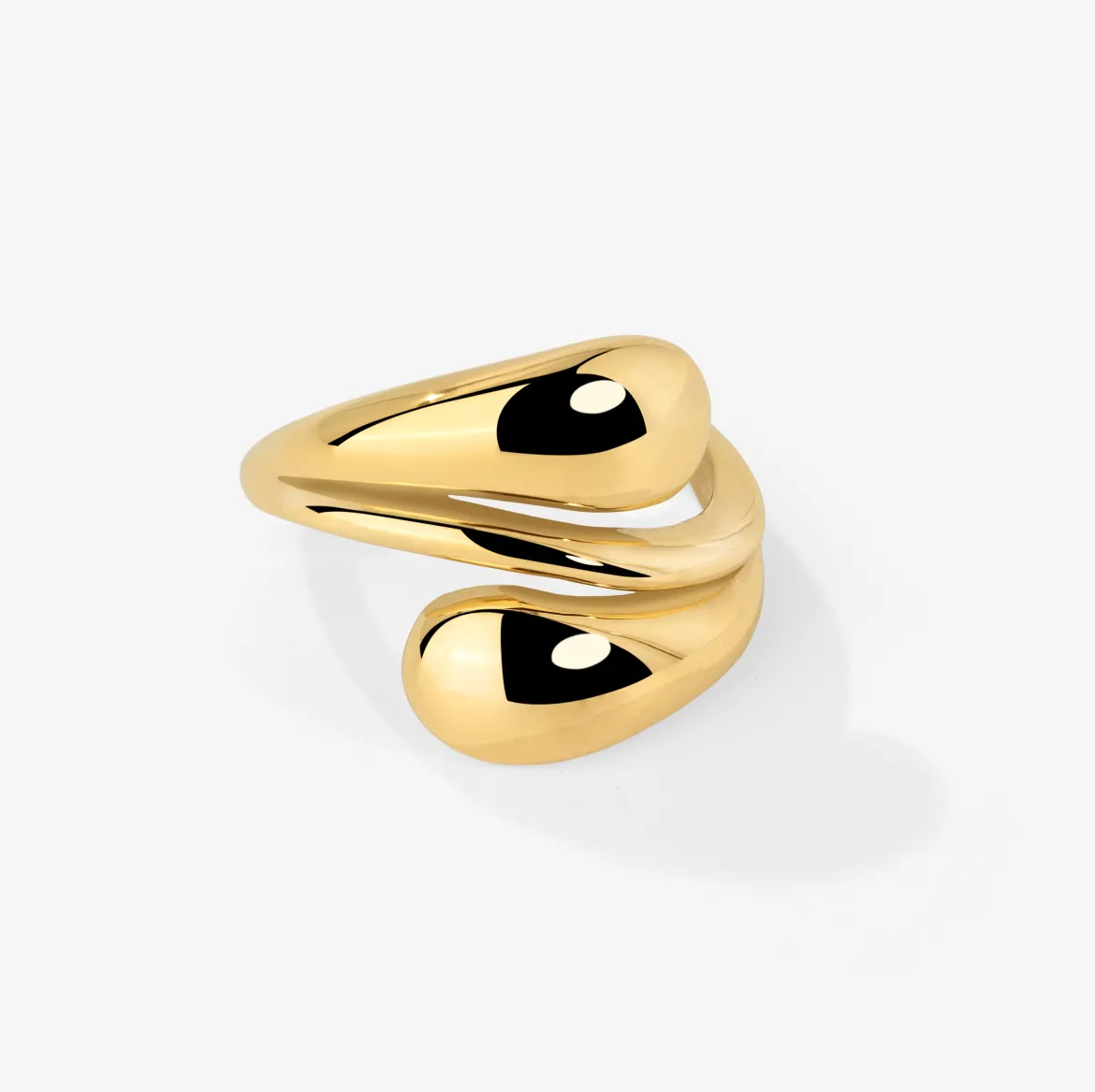 Sculpted Touch Ring Gold