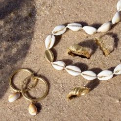 Sea Shell Ring Gold
