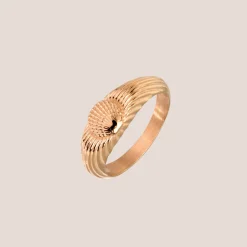 Sea Shell Ring Roségold