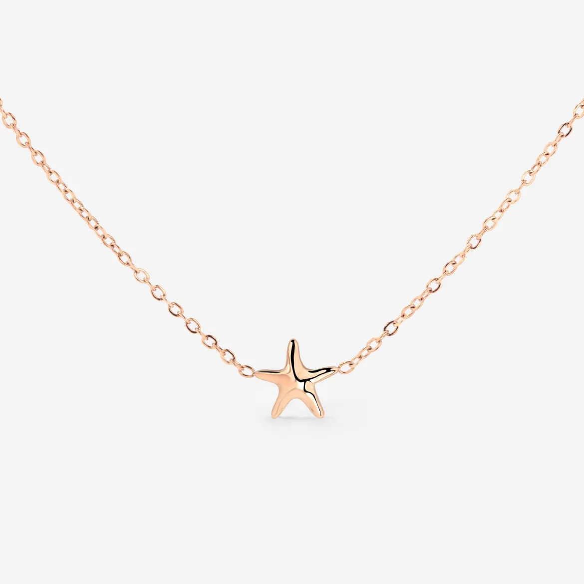 Sea Star Choker Roségold