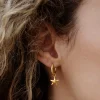 Sea Star Hoop Set Small Gold