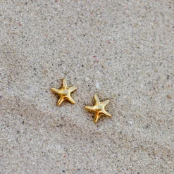 Sea Star Studs Silber