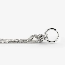 Sea Strands Hoop Set Small Silber