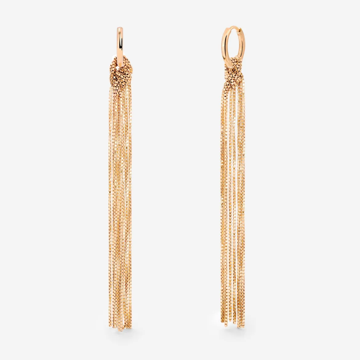 Sea Strands Hoop Set Small Roségold