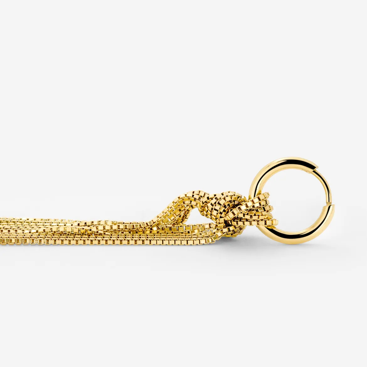Sea Strands Hoop Set Small Gold