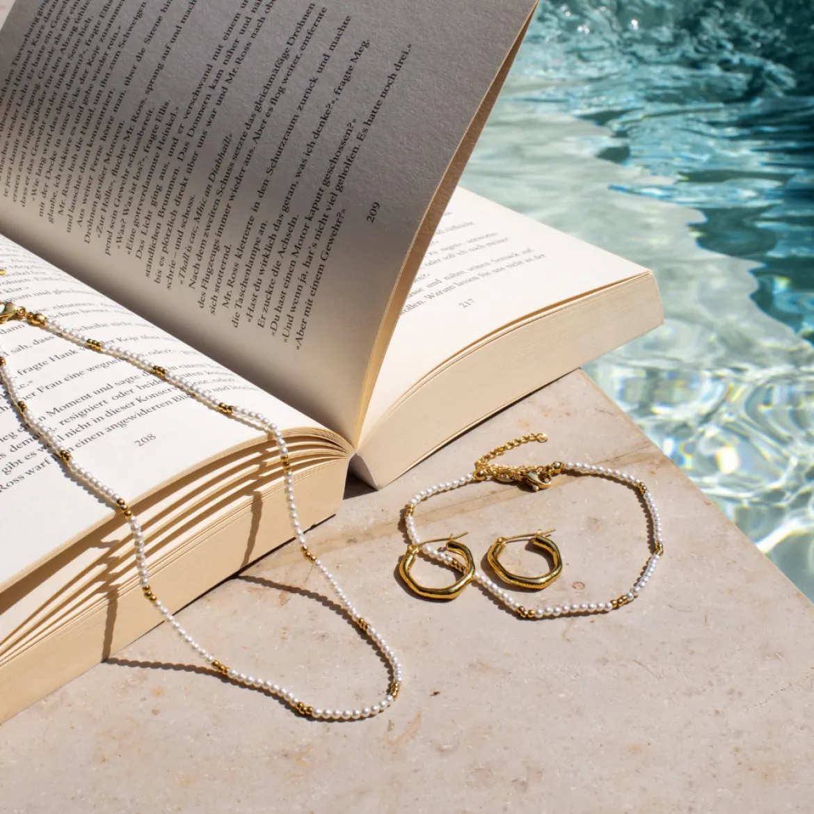 Seashore Choker Roségold