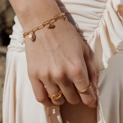 Seaside Treasures Bracelet Roségold