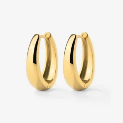 Seeker Hoops Medium Gold