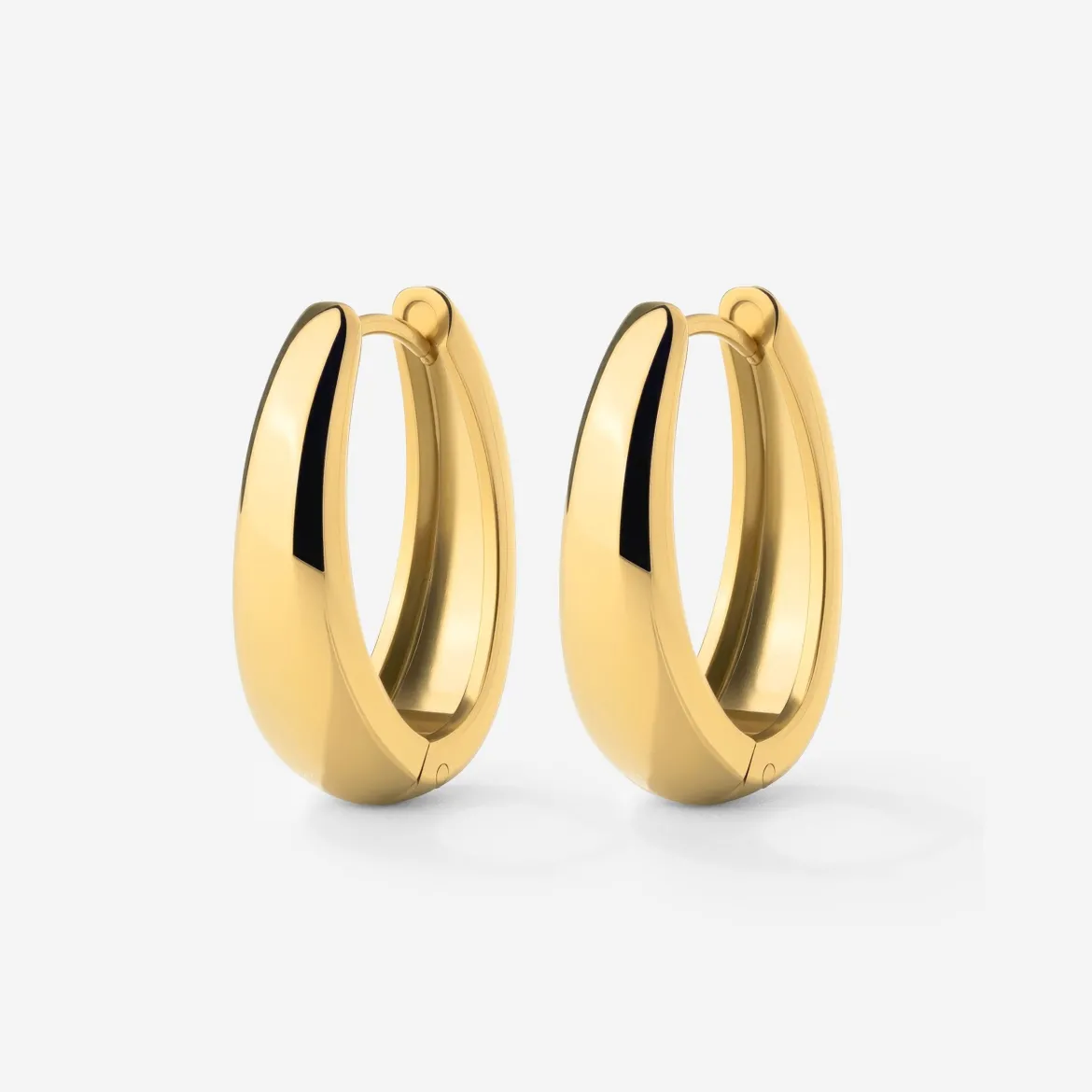 Seeker Hoops Medium Gold