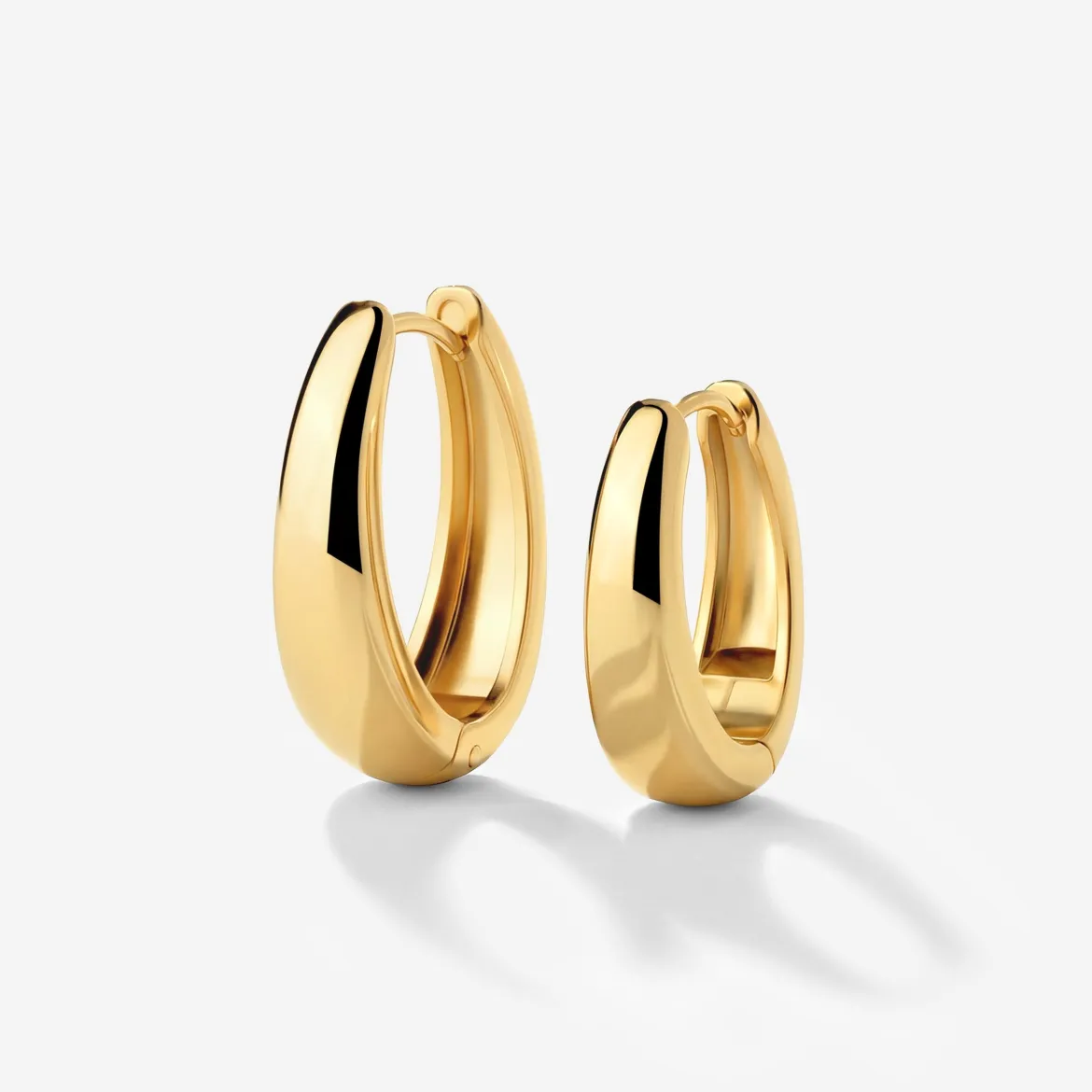Seeker Hoops Medium Gold