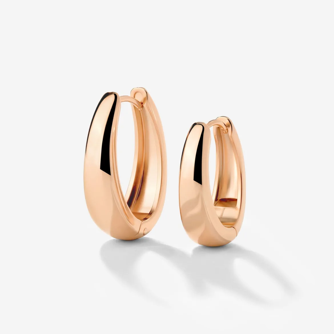 Seeker Hoops Medium Roségold