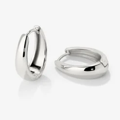 Seeker Hoops Small Silber