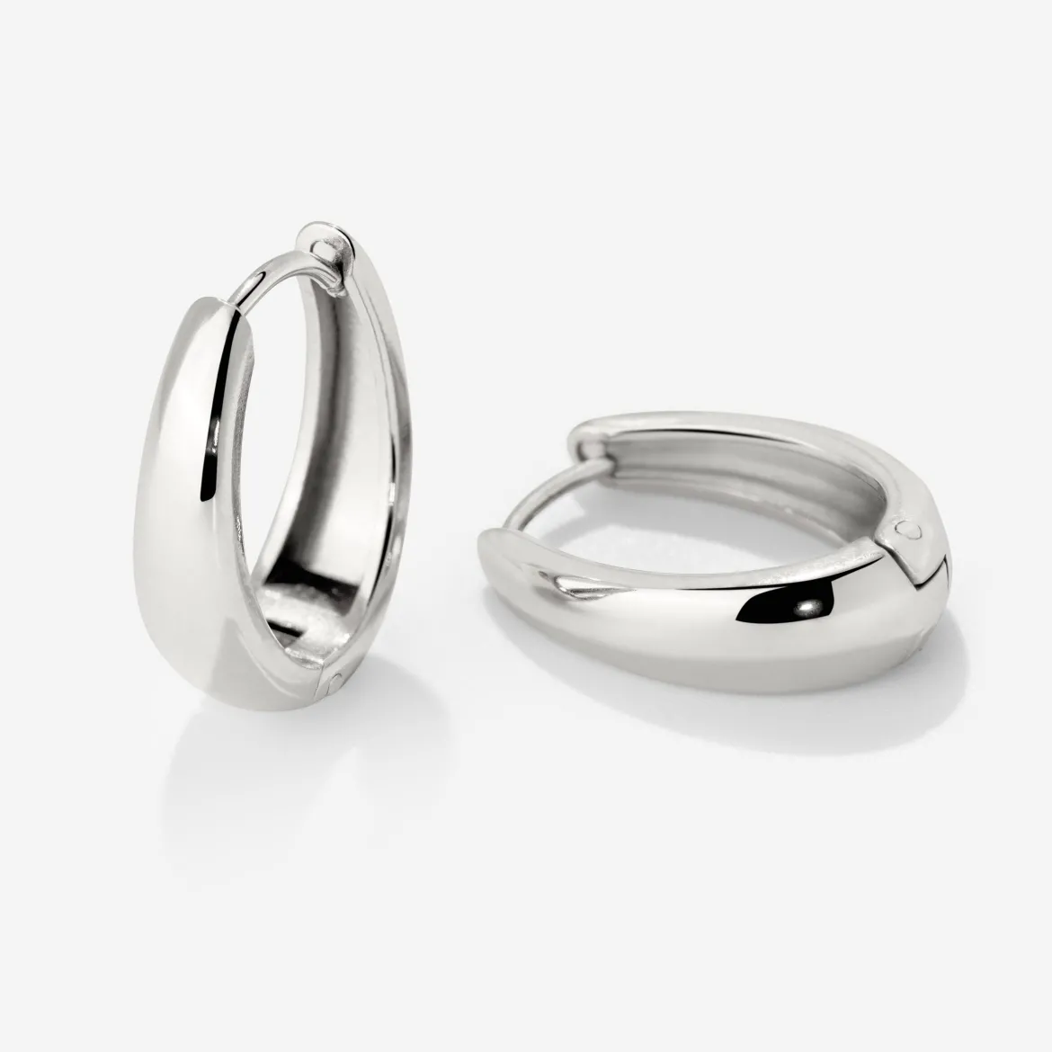 Seeker Hoops Small Silber