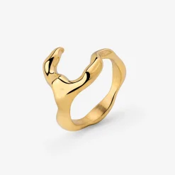 Serene Silvia Ring Gold