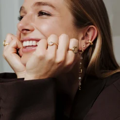 Serene Silvia Ring Gold