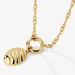 Serenity Singapore Chain Necklace Set Gold