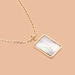 Shimmering Reflection Necklace Roségold
