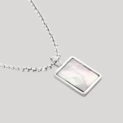 Shimmering Reflection Necklace Silber