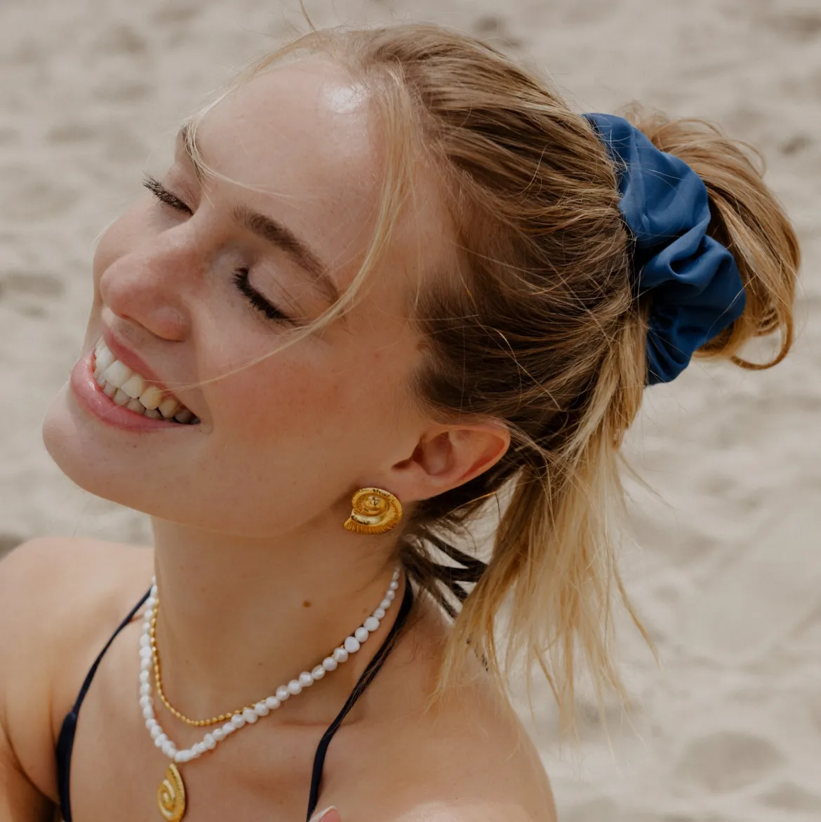Shimmering Scrunchie Intense - Black