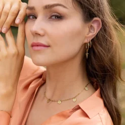 Sierra Hoops Large - Gold